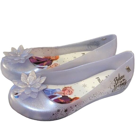 Disney Elsa Mini Melissa Frozen Shoes Mini Melissa Disney Princess